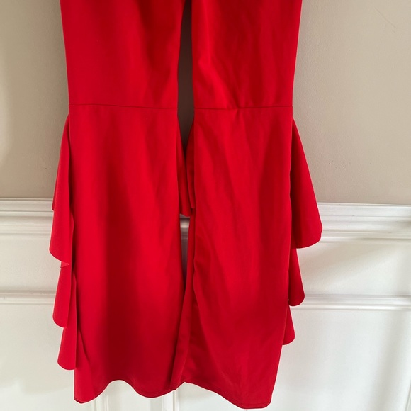 ✨ Red Flare Bell Bottoms - Picture 7 of 10